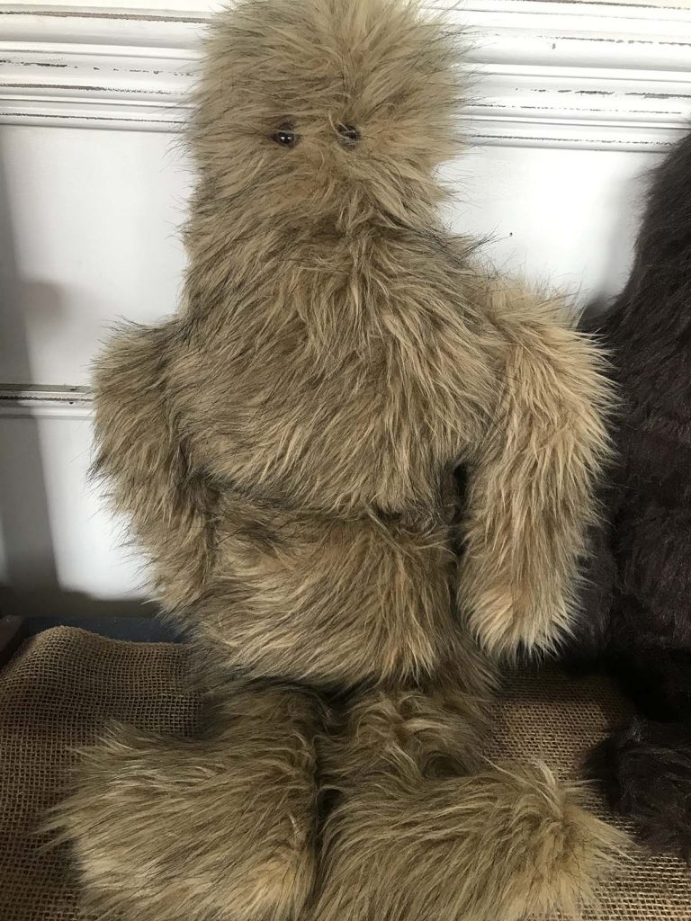 stuffed bigfoot